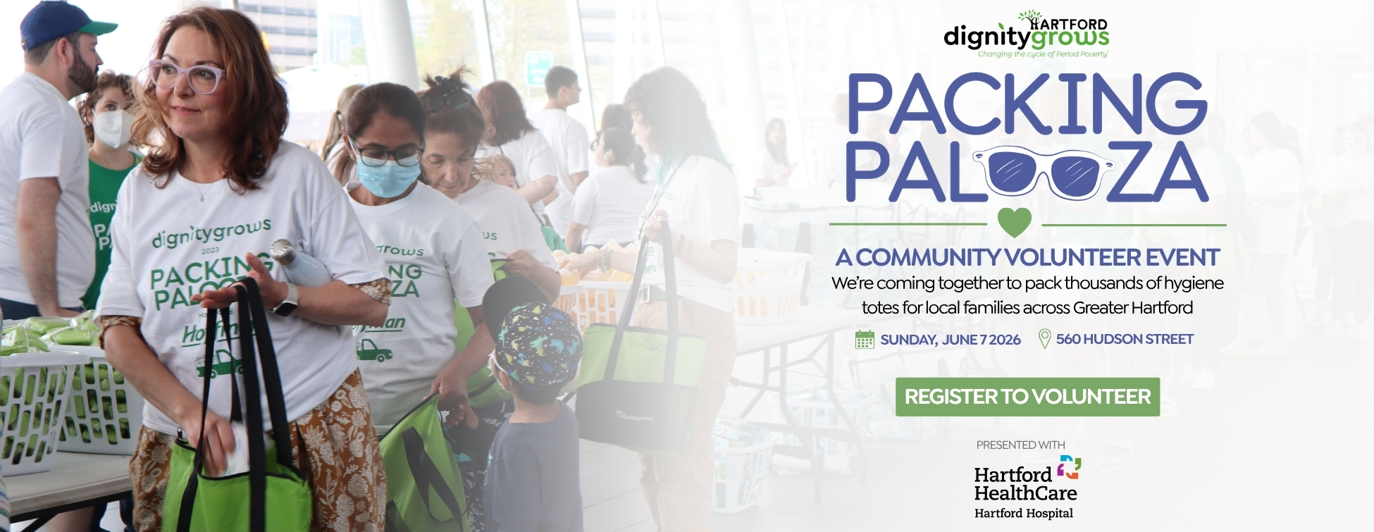 Dignity Grows Hartford's Annual Packing Palooza